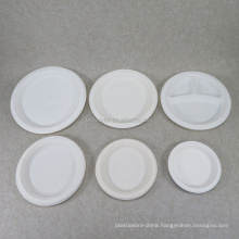 Biodegradable disposable wholesale plastic oven cornstarch lace plate